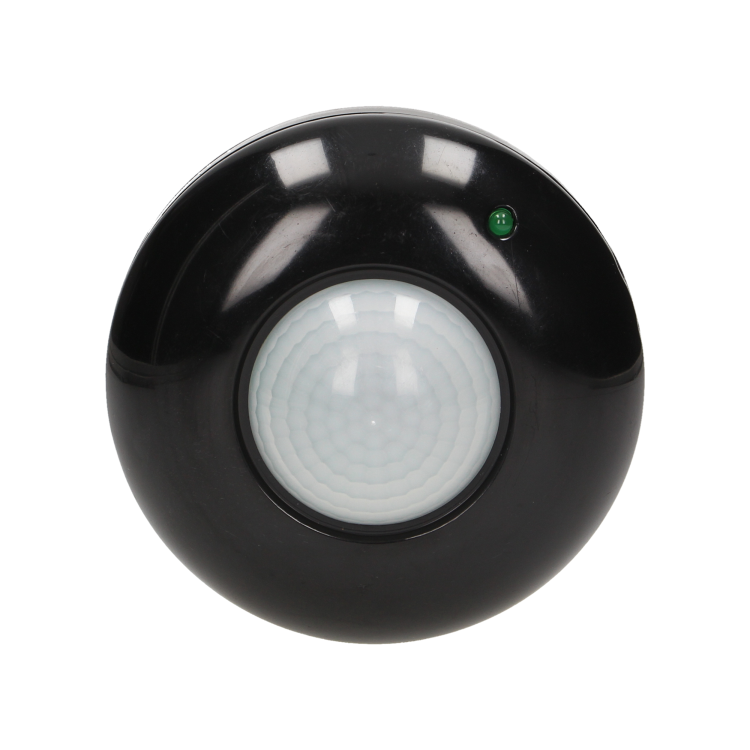 ORNO PIR motion sensor 360° rated load 1200W; IP20 Black