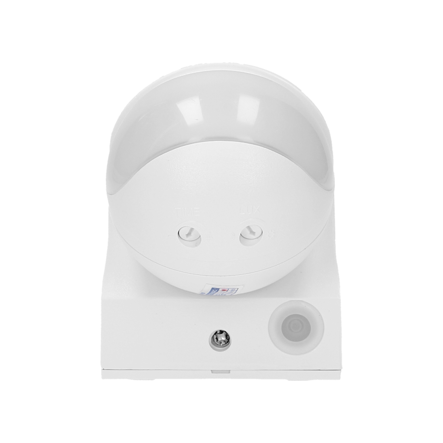 ORNO Adjustable PIR motion sensor 180° White 1200W IP44
