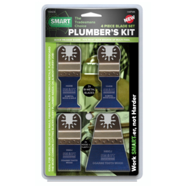 SMART H4PMK Trade 4x Plumber's Kit with extra blade