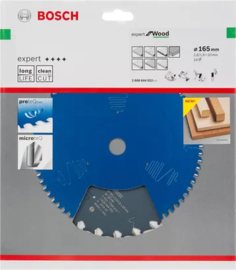 Bosch Expert Cirkelzaagblad Wood 165x20x2.6 / 1.6 x 24T 2608644022