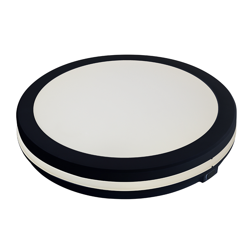 Horoz Scarlet IP65 Black 30W 6400K Led Opbouw Rond