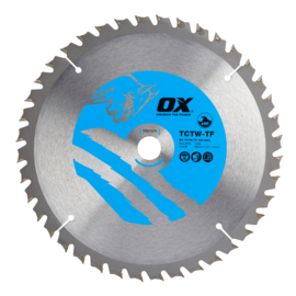 OX Wood Cutting Thin Kerf Circular Saw Blade 184/16mm OX-TCTW-TF-18
