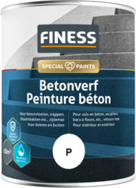 FINESS Betonverf Acryl 0,75L Wit 1410 Bi/Bu