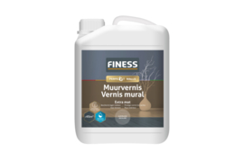 FINESS Muurvernis Extra Mat 2,5L Kleurloos Bu