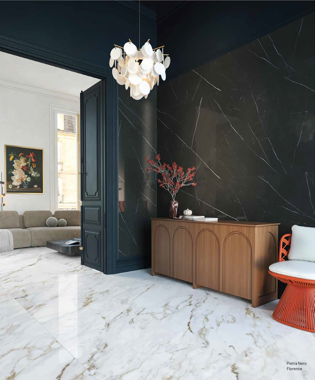 Kale Slab FLORENCE Polished 120x280cm 6mm