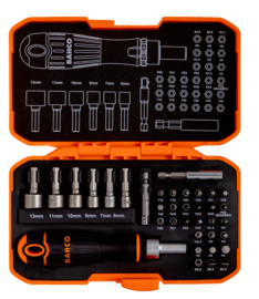 Bahco 59/S36BCR Bitset + Doppenbits + Ratel 36 DLG.
