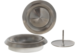 Nedco Afzuigventiel RVS Ø100 mm. 64600411