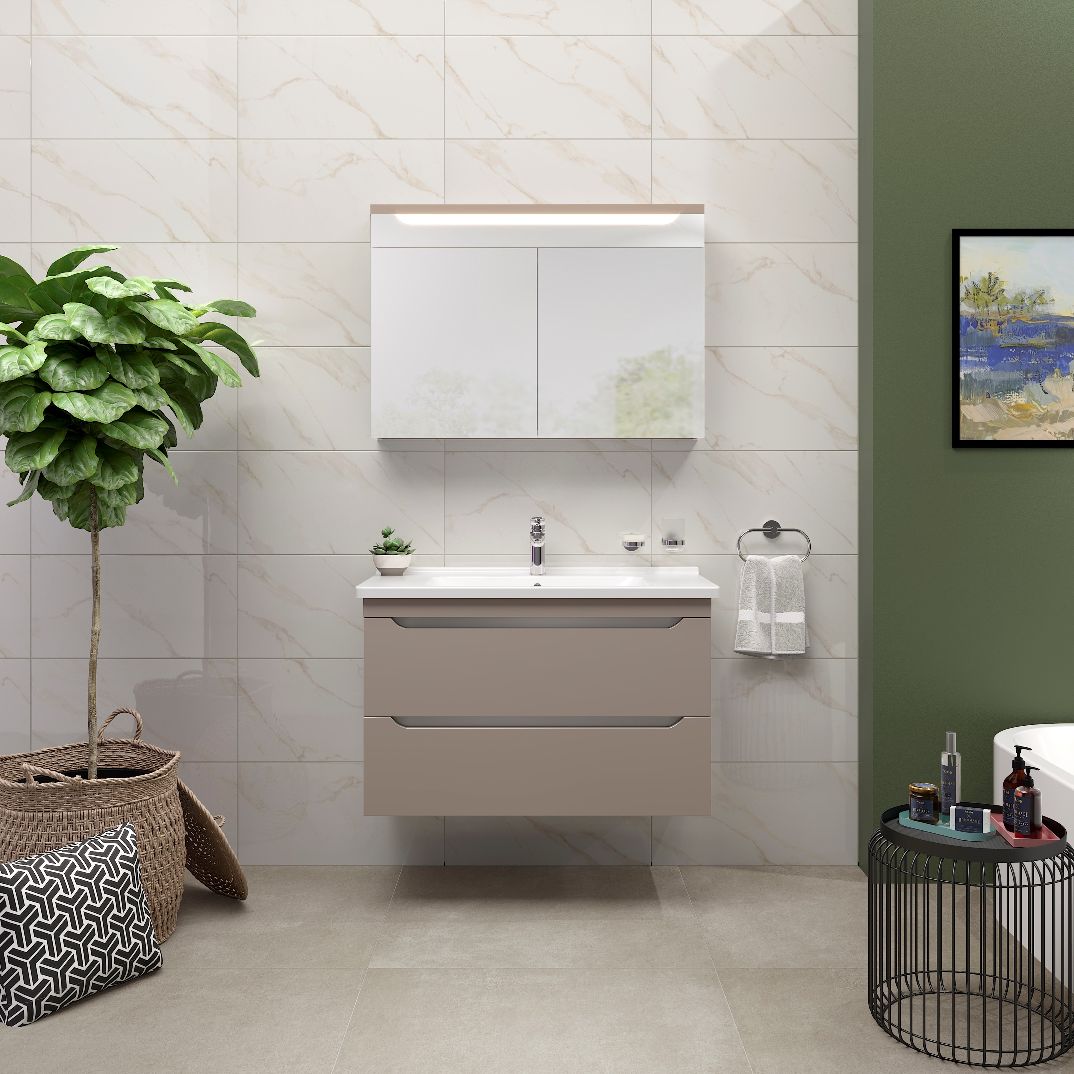 KALE 8797 CALACATTA GOLD Wandtegel 30x60cm 1,8 P