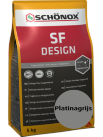 Schonox SF DESIGN PLATINAGRIJS Voegmiddel 5kg 642133