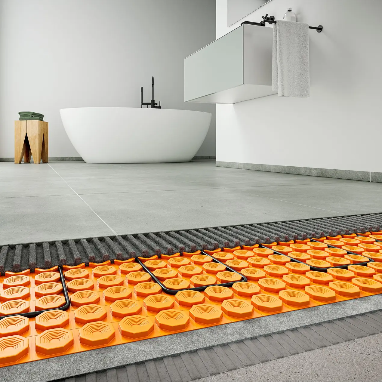 Schluter Ditra Heat E Duo 2,3m² 225 Watt DHDRT6S2 Vloerverwarming