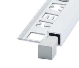 QUBOX Cube Hoekstuk  Alu matt silver 6mm 2x OX-P050700127