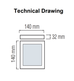 Horoz SELENA-12 3CCT 12W Wit
