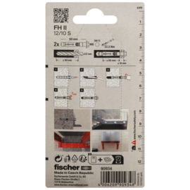 Fischer Veiligheidsanker FH II 12/10 S 90934