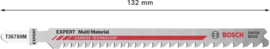 Bosch T367XHM Expert Decoupeerzaagbladen Multi Material (3x). 2608900560