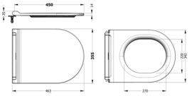 BIEN Vento Wit Softclose zitting VTMU11W5W5HB0