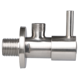 Differnz Hoekstopkraan 1/2 x 3/8 Mat Chroom 3041423