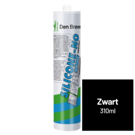 Zwaluw Silicone-No 310 ml. Zwart 30618950