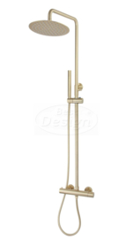 Best Design Nancy Thermostatische Regendouche-Opbouwset Mat-Goud 4008230
