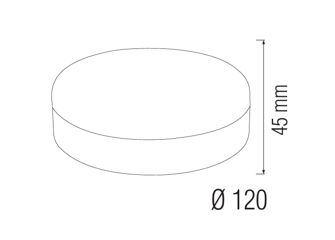 Horoz Carla White 16W Led Opbouw Round
