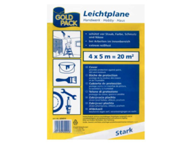 Goldpack Afdekfolie 4 x 5m Transparant 604010
