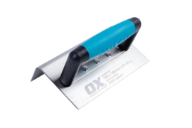 OX Pro Medium Edging Trowel 6mm Radius- 100 x 180mm OX-P014506