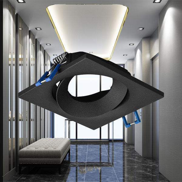 Braytron TETRA E SQR Black IP20 Spotlight Fixture