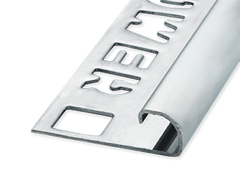 NOZOX Kwartrond RVS Hoogglans 6 x 2500mm OX-P030709430 Tegelprofiel
