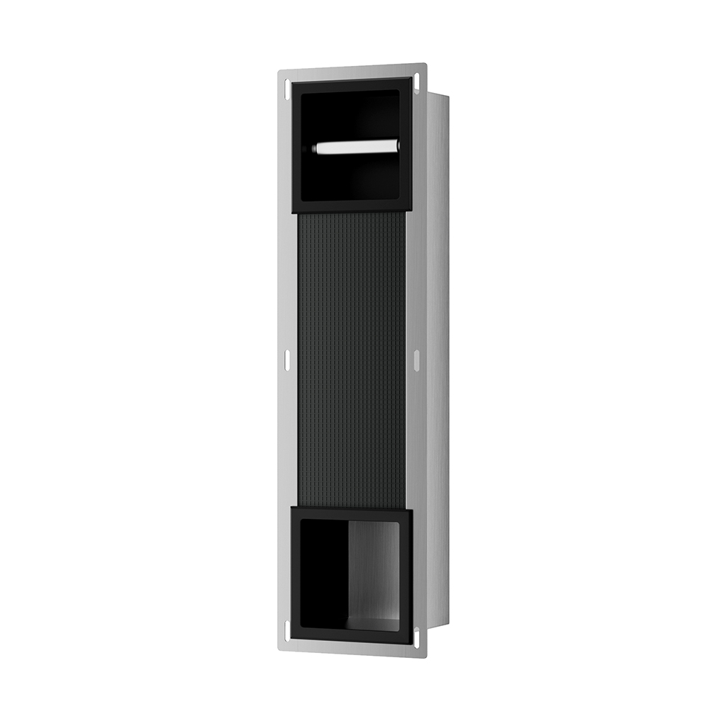 Rocko Inbouwbox Toilet- en/of Reserverolhouder