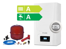 Remeha Avanta ACE 28C CW4 HR Combi (A-label) + Honeywell Round On/Off T87G2014-E + Bonfix Ketelaansluitset