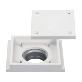 Nedco Vierkant toe-/afvoerventiel, instucbaar, zonder frame Ø125 m 66800700