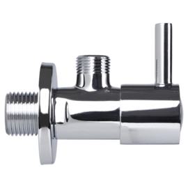 Differnz Hoekstopkraan 1/2 x 3/8 Chroom 3041422