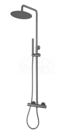 Best Design Moya Thermostatische Regendouche-Opbouwset Gunmetal 4008550