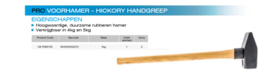 OX Pro cross pein sledge hammer hickory hdl 5kg OX-P085705