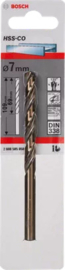 Bosch Metaalboor HSS-Co Ø7.0 x 69 x 109mm DIN 338. 2608585858