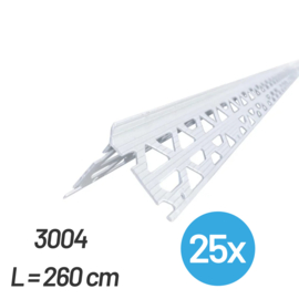 RS PVC 3004-260 Bundel Hoekbeschermer PVC 4 mm. (25x)