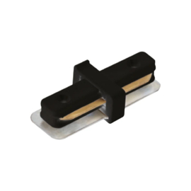 0960010001 RAIL Black Straight Connector 220-240V