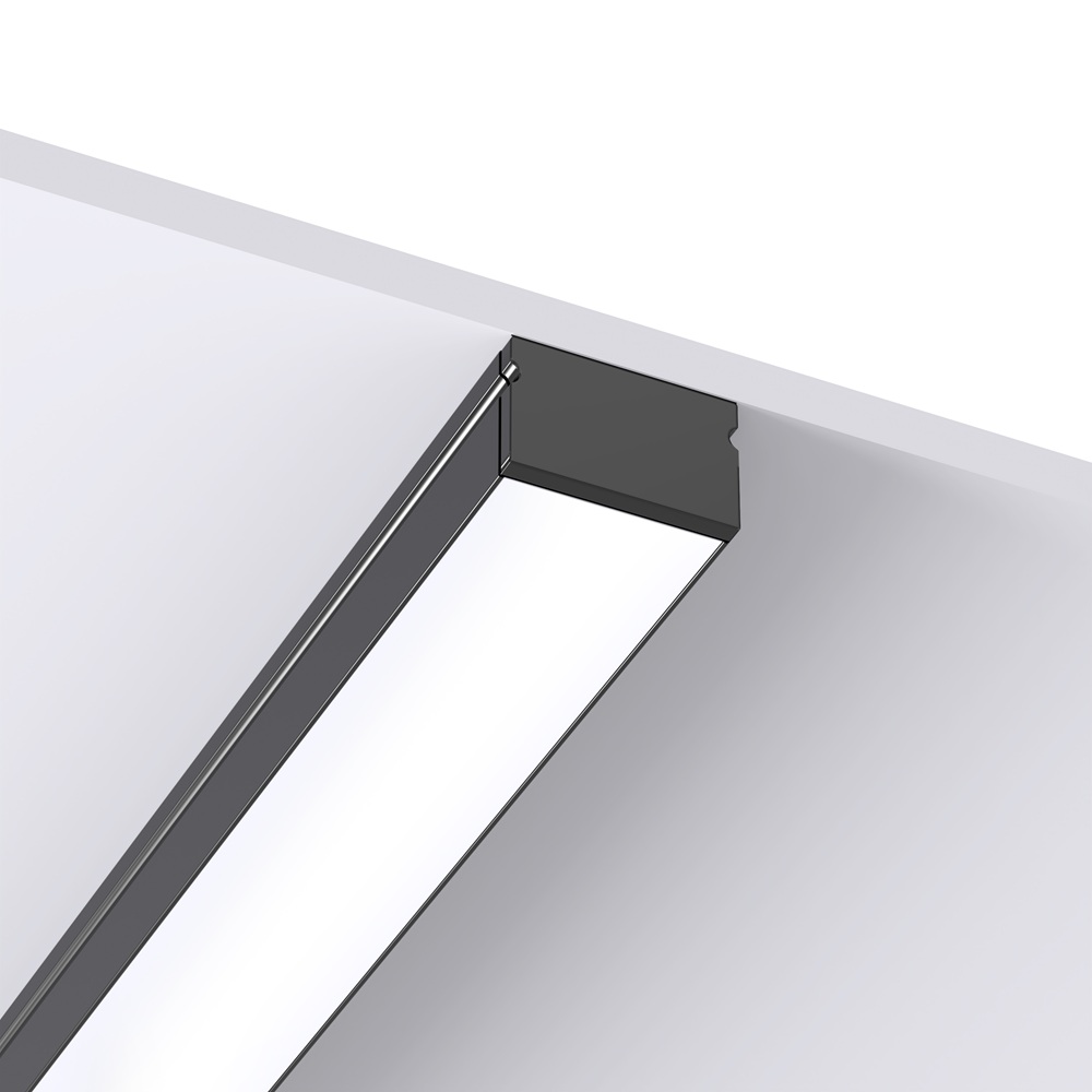 Leddle 2m LED Profile Multi BLACK Alu LDP