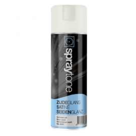 Spraytone Spuitlak Zijdeglans Ral 9010 GEBROKEN WIT 400ml Bu/Bi