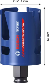 Bosch Expert Construction Material Gatzaag Ø 51mm 2608900463