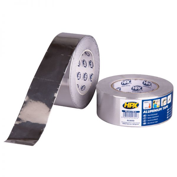 HPX Aluminium Tape Zilver 50mm x 50m AL5050