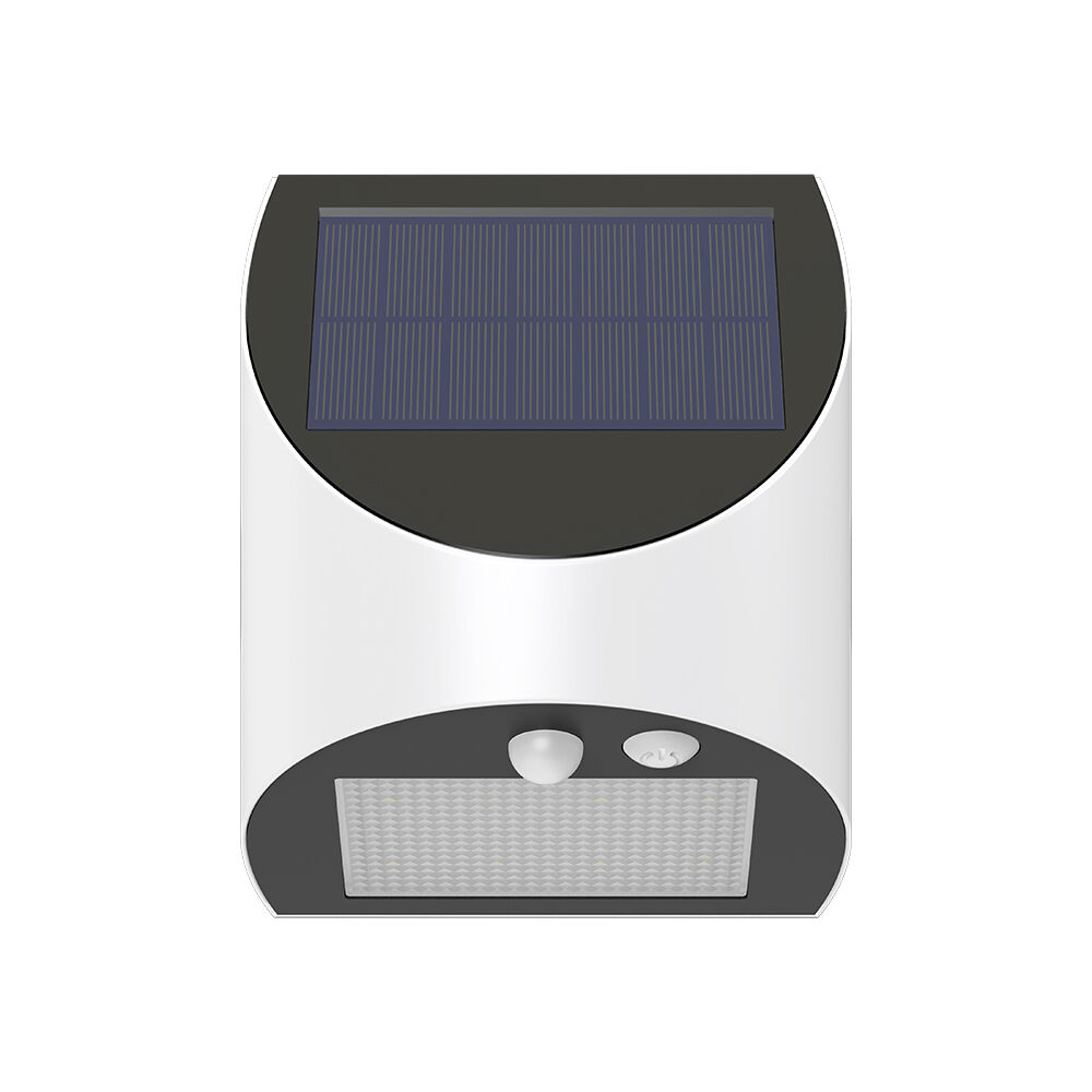 Braytron SOLARIS W1 White 3W 6500K IP54 Solar Wall Light