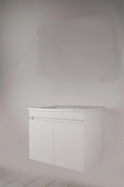 BainArt Badmeubel White 65 cm Deur