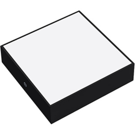 0160650018 Sofia BLack 18W Led Opbouw Square