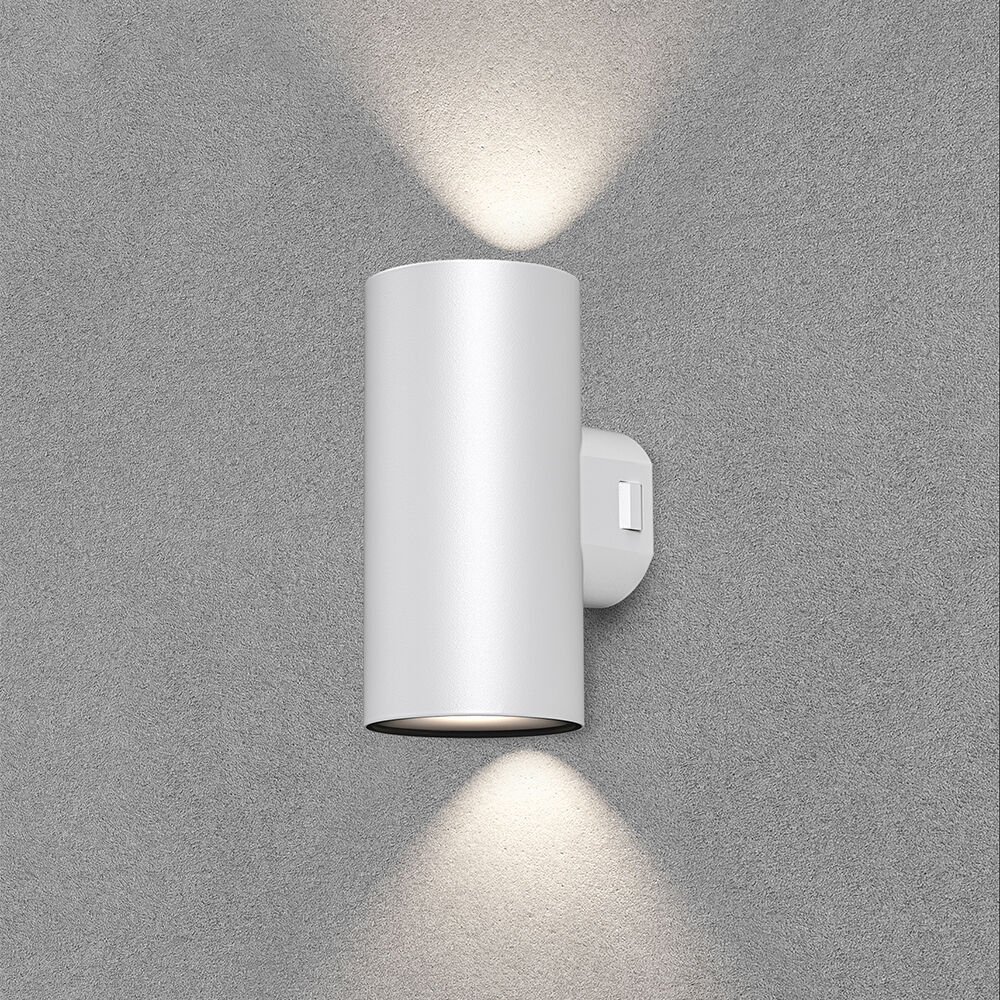 Braytron 2x9W Wall Light VEKTA WHITE 3IN1 CCT IP65