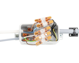 Wago 221-2411 Compact Lasklem Doorvoerconnector 0.2-4mm² 60x
