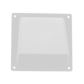 Nedco Gevelklep WIT Ø100/125/110 x 54 mm 62500400