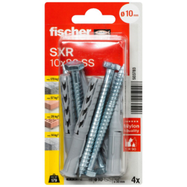 Fischer Constructieplug SXR 10x80 SS 503783