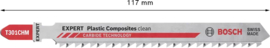 Bosch T301CHM Expert Decoupeerzaagbladen Plastic Composites Clean 2608900566
