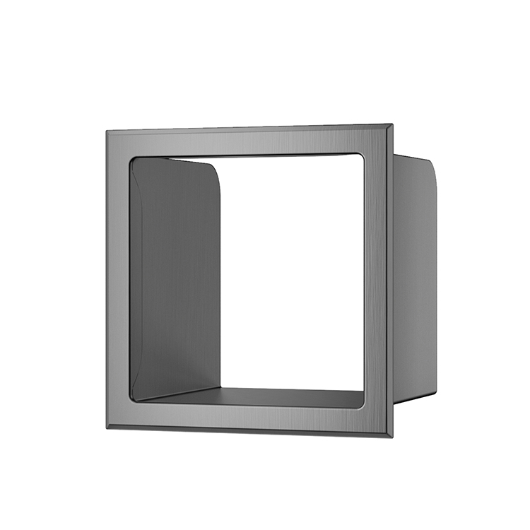 Rocko Inzetstuk voor Reserverolhouder Inbouw Gunmetal