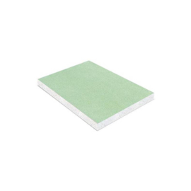 Knauf Greenboard 6003000-12,5 mm H2 Groen Gipsplaat